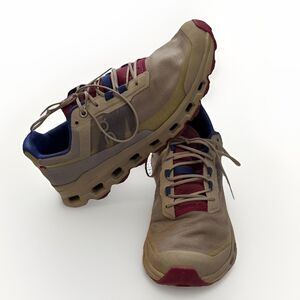 On Cloudvista Sneakers Heather Rhubarb Missiongrip Trail Running Women's 6.5